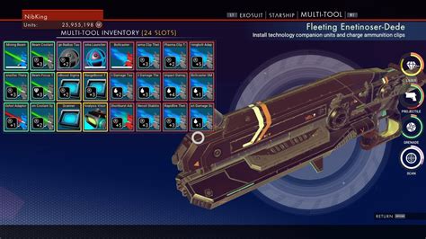 No Man's Sky: The MultiTool, Weapons and .
